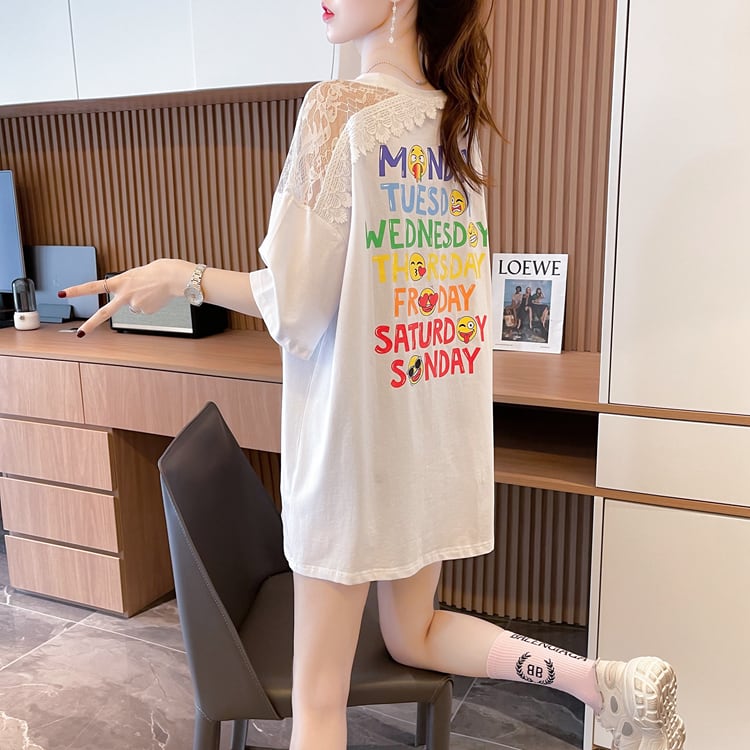 【半額!期間限定!!】美人度アップ ファッション スウィート 半袖シャツ<ins-6632>