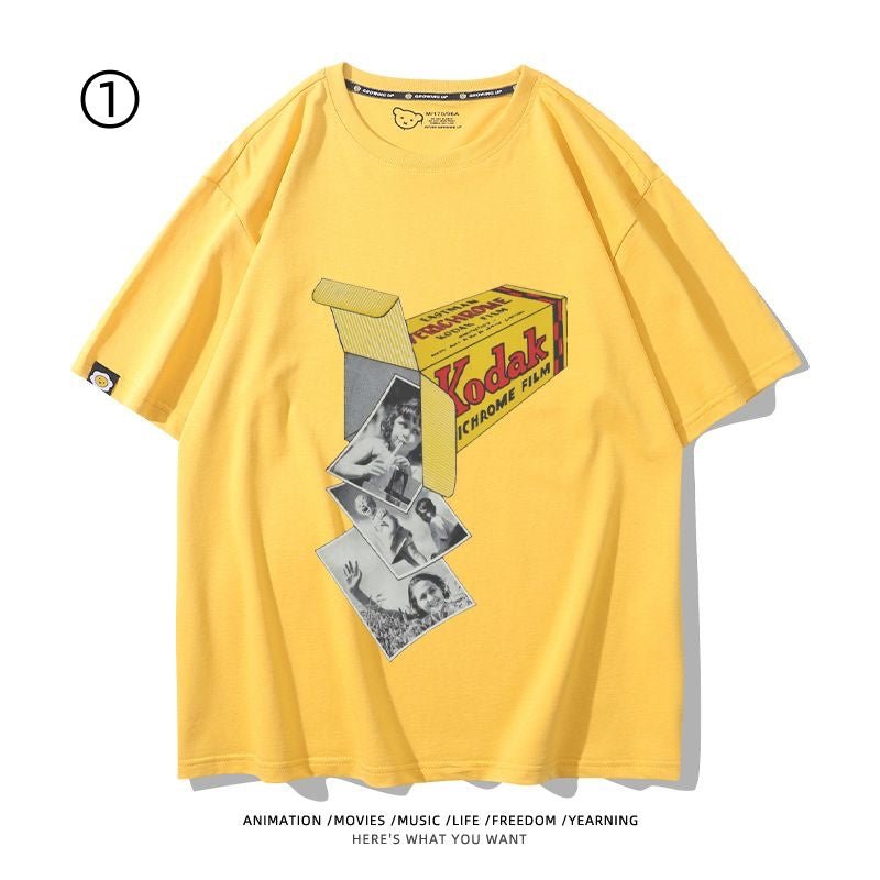 超人気 好感度UP おすすめ プリントロゴ 半袖 Tシャツ-A2340