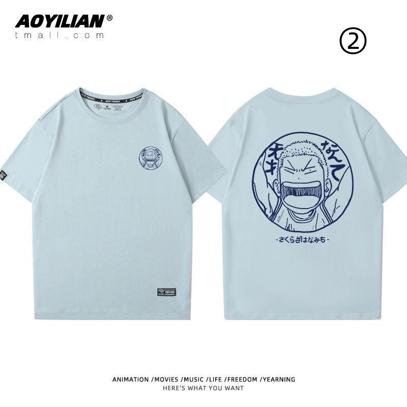 好感度UP 絶対流行 着回し力抜群 おすすめ プリントロゴ 半袖 Tシャツ-A2469