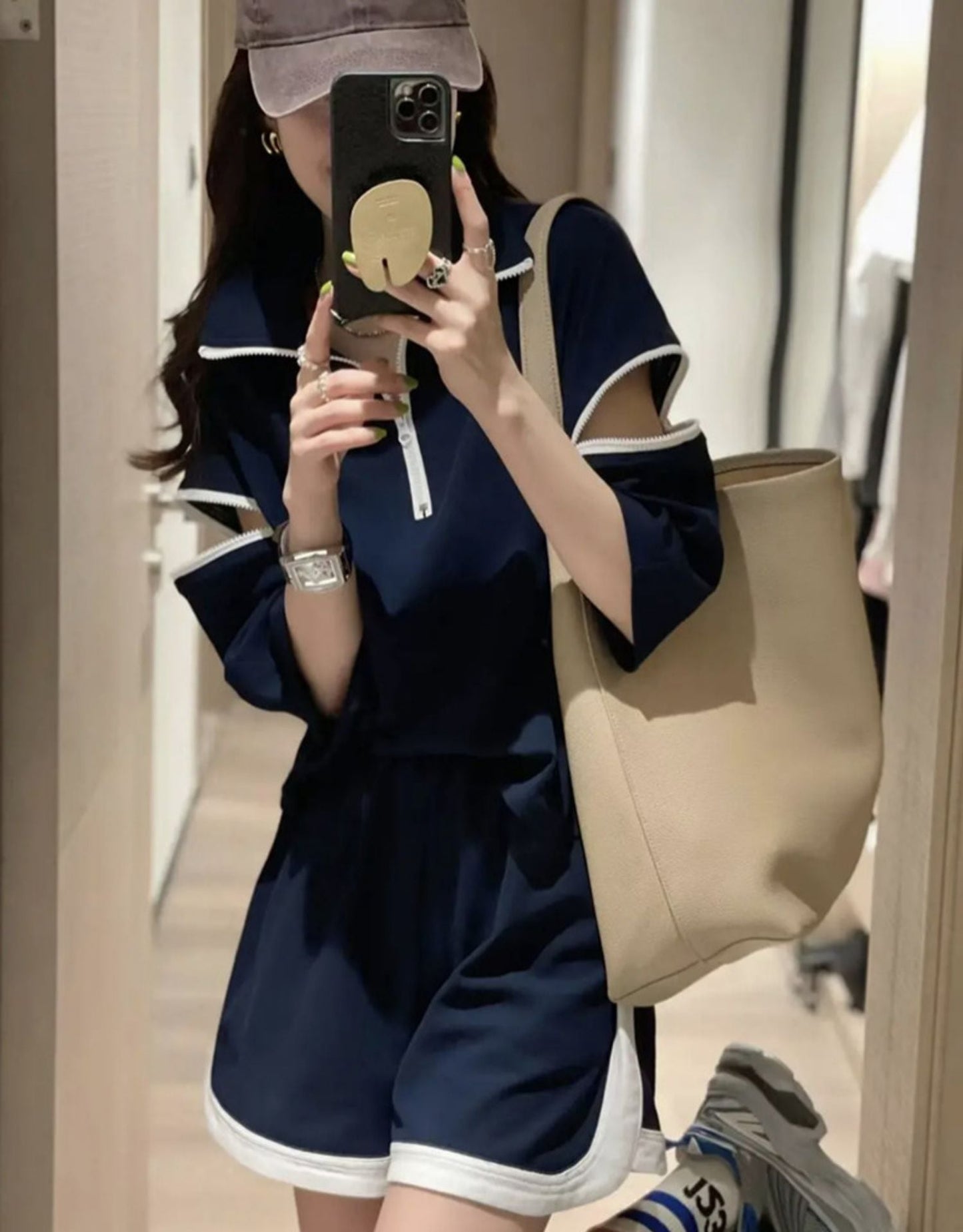 主役級 今季マストバイ ファッション 個性派 半袖Tシャツⅹパンツセット<ins-6533>