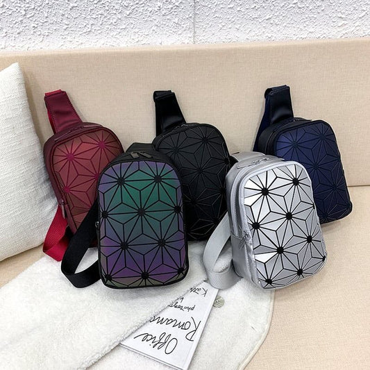 合わせやすい カジュアル 無地 ジッパー ショルダーバッグ<ins-2127>