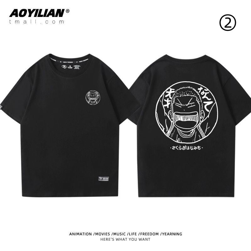 好感度UP 絶対流行 着回し力抜群 おすすめ プリントロゴ 半袖 Tシャツ-A2469