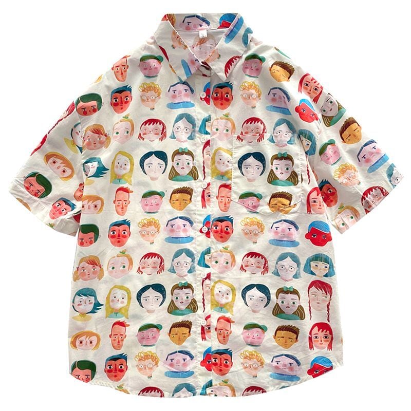 新商品 ファッションプリント 半袖Tシャツ カットソー<ins-8297>