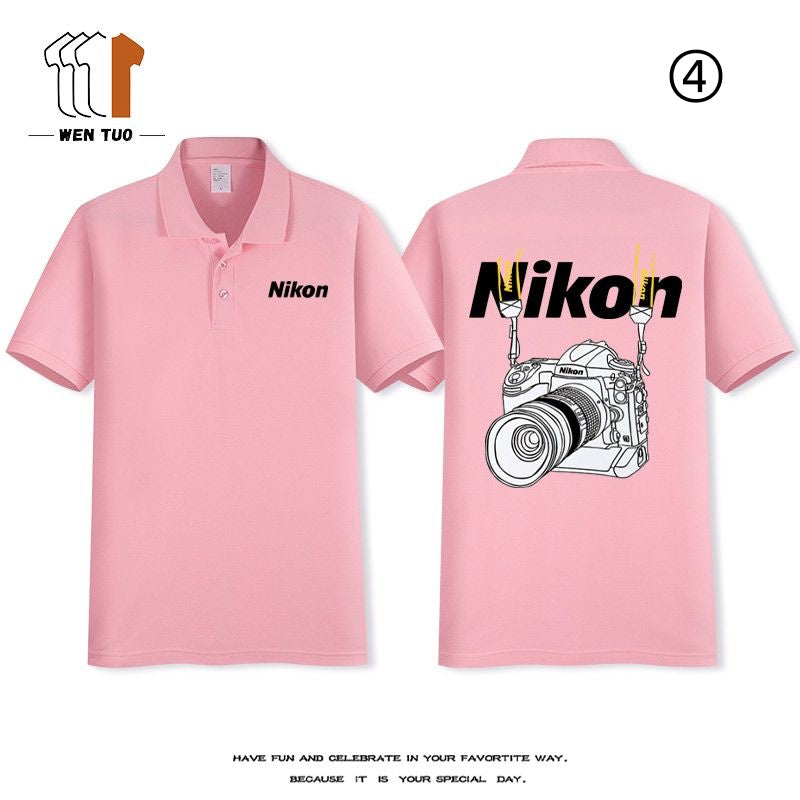主役級 着回し力抜群 おすすめ プリントロゴ 半袖 Tシャツ-A2495