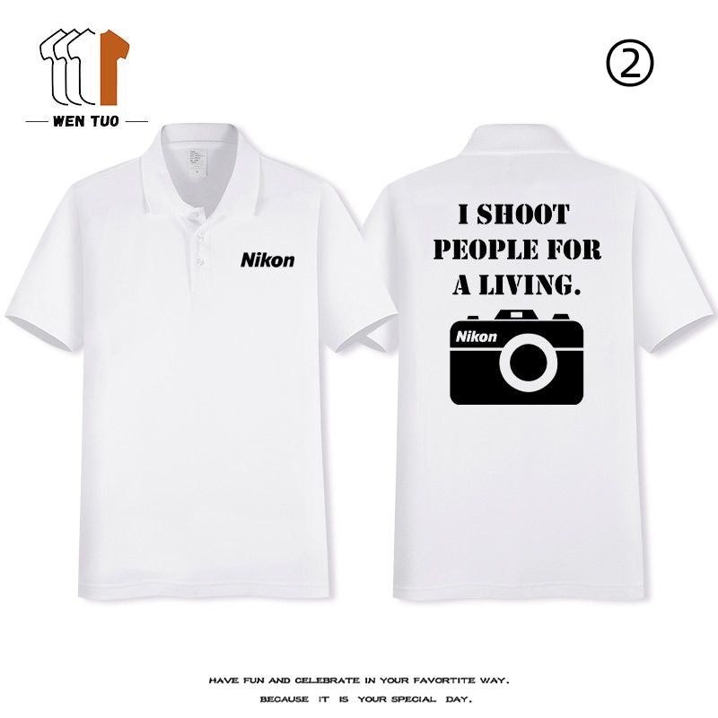 主役級 着回し力抜群 おすすめ プリントロゴ 半袖 Tシャツ-A2495
