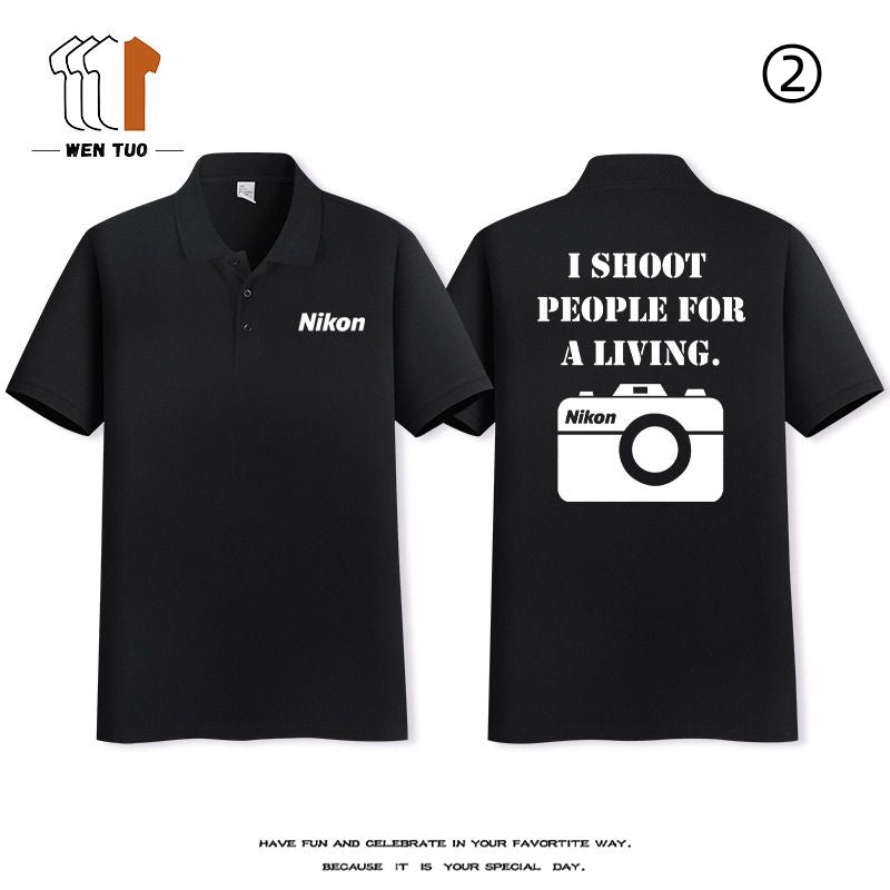 主役級 着回し力抜群 おすすめ プリントロゴ 半袖 Tシャツ-A2495