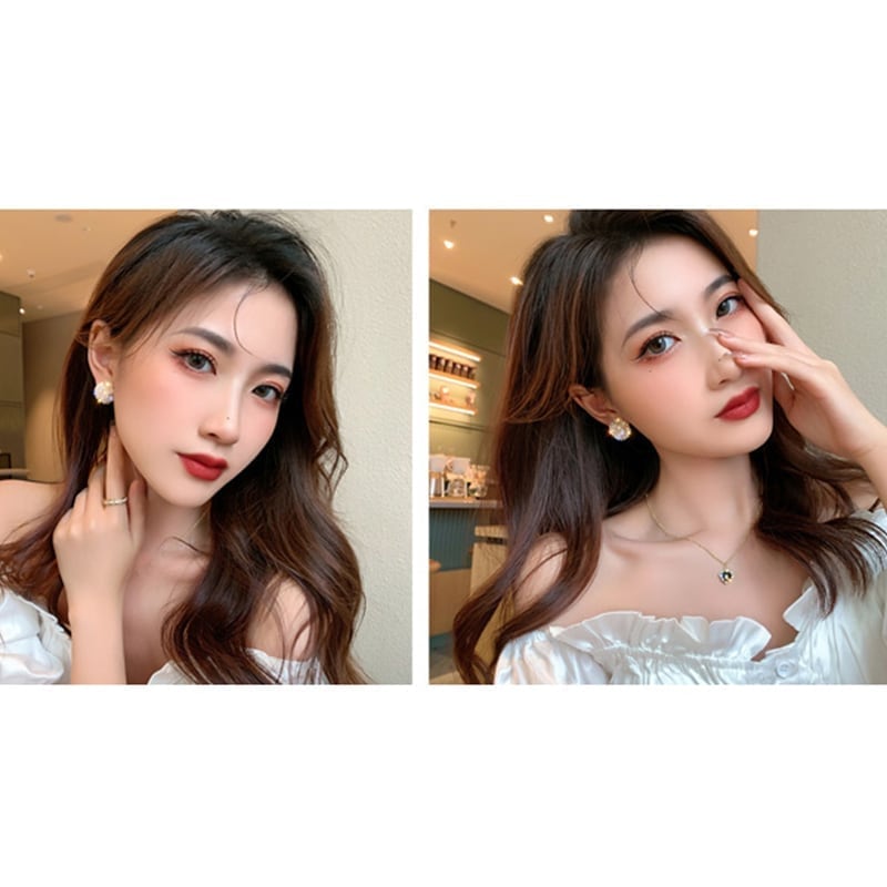 ファッション 美人度アップ チャーミング ピアス アクセサリー<ins-3229>