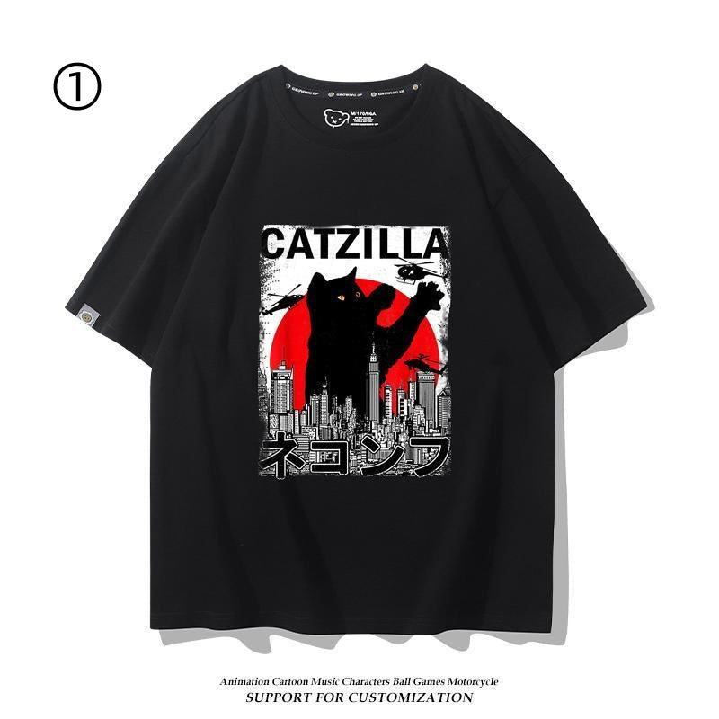 絶対流行 おすすめ プリントロゴ 半袖 Tシャツ-A2373