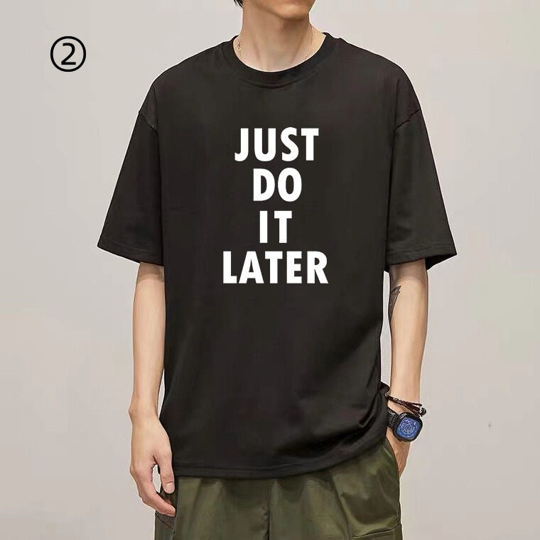 売れ筋 ファッション プリントロゴ 半袖 Tシャツ-A2423