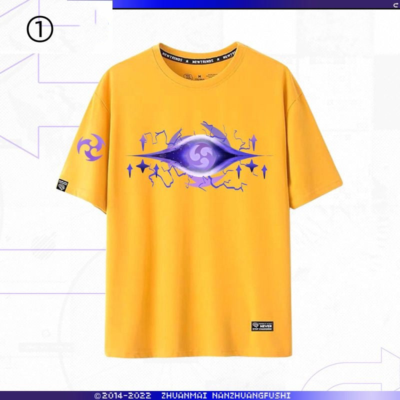 着回し力抜群 おすすめ プリントロゴ 半袖 Tシャツ-A2440