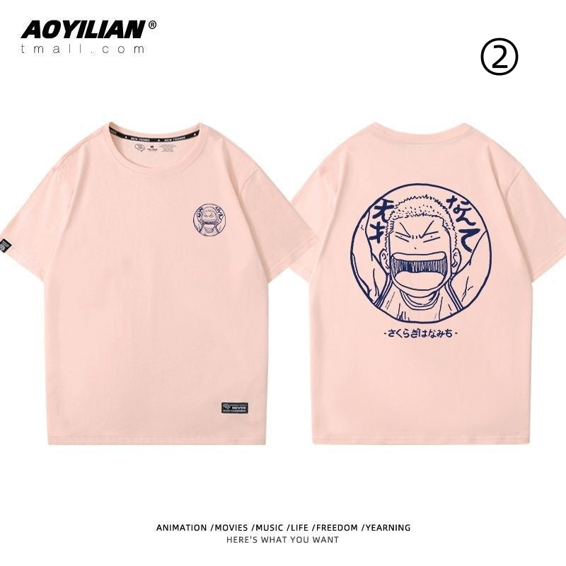 好感度UP 絶対流行 着回し力抜群 おすすめ プリントロゴ 半袖 Tシャツ-A2469