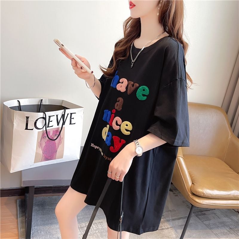 【半額!期間限定!!】今季マストバイ 定番シンプル カジュアル ファッション プリント  半袖Tシャツ<ins-8518>