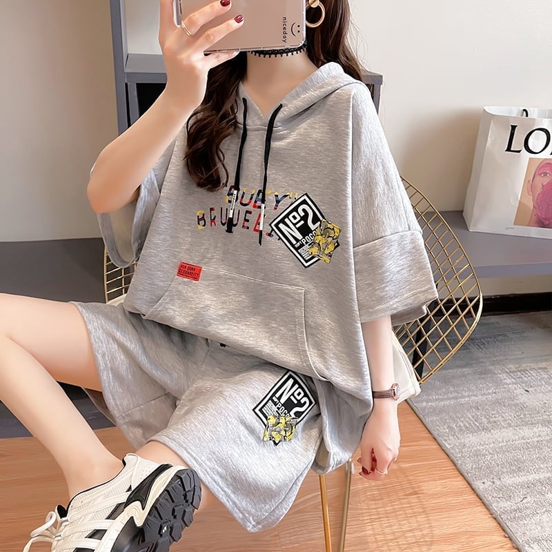 【半額!期間限定!!】ファッション 清涼感たっぷり 切り替え ブラウス+パンツ セットアップ<ins-3144>