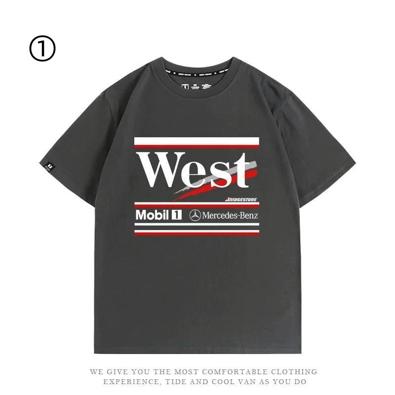 激安セール 超人気 ファッション プリントロゴ 半袖 Tシャツ-A2422