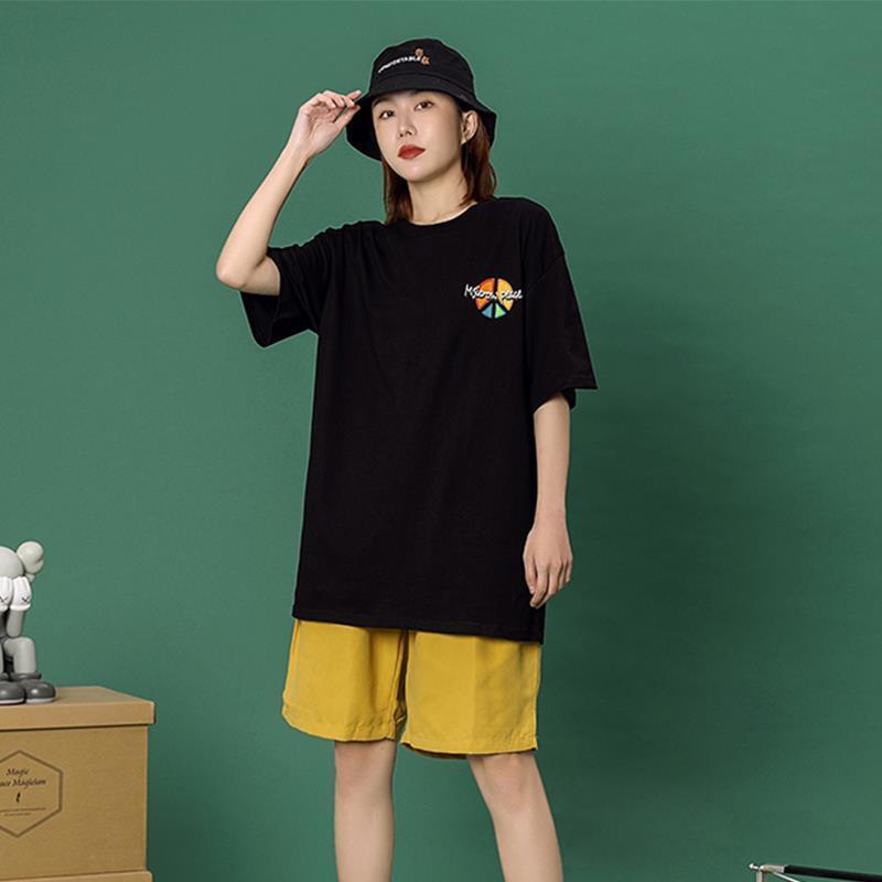 超人気 上質 シンプル 半袖Tシャツⅹパンツセット<ins-8044>