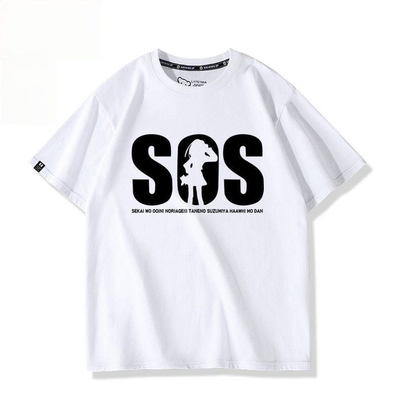 絶対流行 売れ筋 おすすめ プリントロゴ 半袖 Tシャツ-A2608