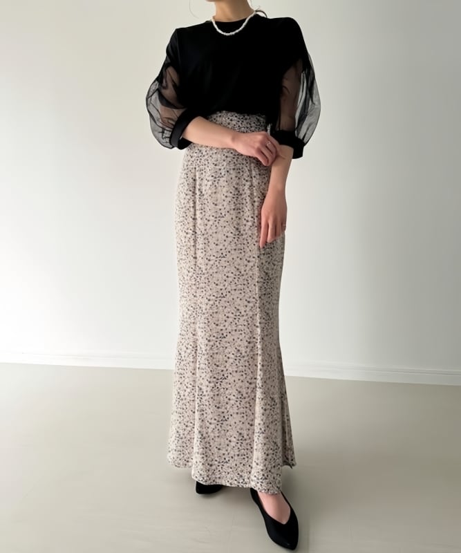 【半額!期間限定!!】今季マストバイ 知的 ファッション ランタンスリーブ 7分袖 Tシャツ<ins-8430>