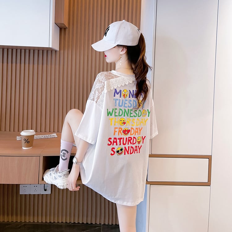 【半額!期間限定!!】美人度アップ ファッション スウィート 半袖シャツ<ins-6632>