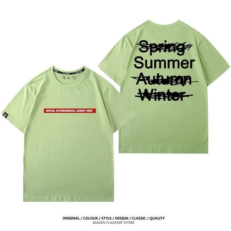 カジュアル 絶対流行 売り切れ必至 おすすめ プリントロゴ 半袖 Tシャツ-A2389