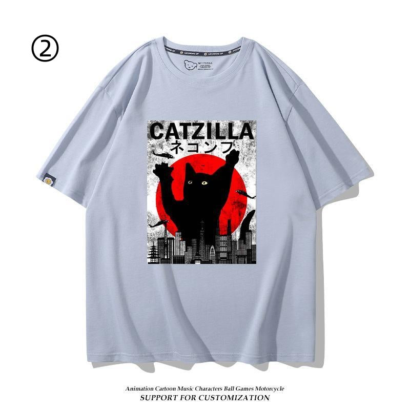 絶対流行 おすすめ プリントロゴ 半袖 Tシャツ-A2373