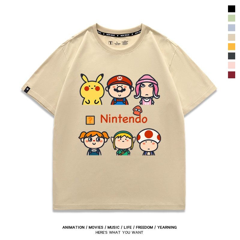 売れ筋 絶対欲しい おすすめ プリントロゴ 半袖 Tシャツ-A2453