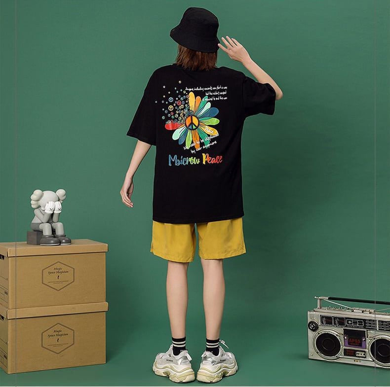 超人気 上質 シンプル 半袖Tシャツⅹパンツセット<ins-8044>