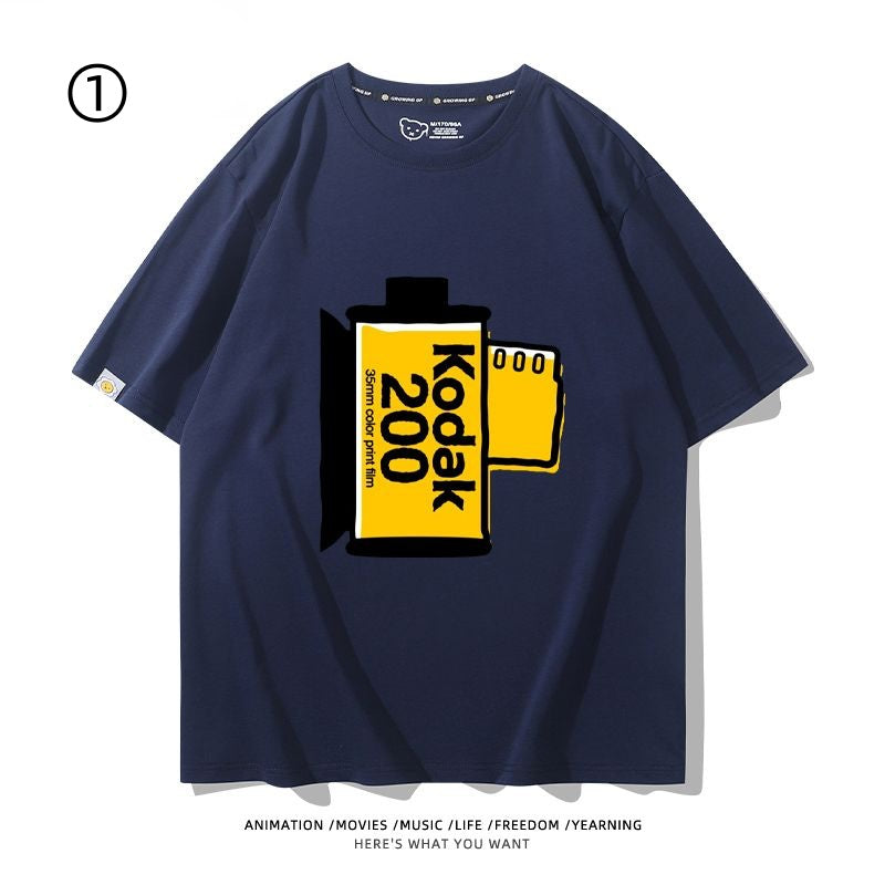 早い者勝ち おすすめ プリントロゴ 半袖 Tシャツ-A2342