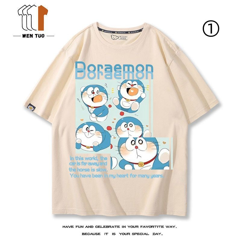 定番シンプル 着回し力抜群 おすすめ プリントロゴ 半袖 Tシャツ-A2535
