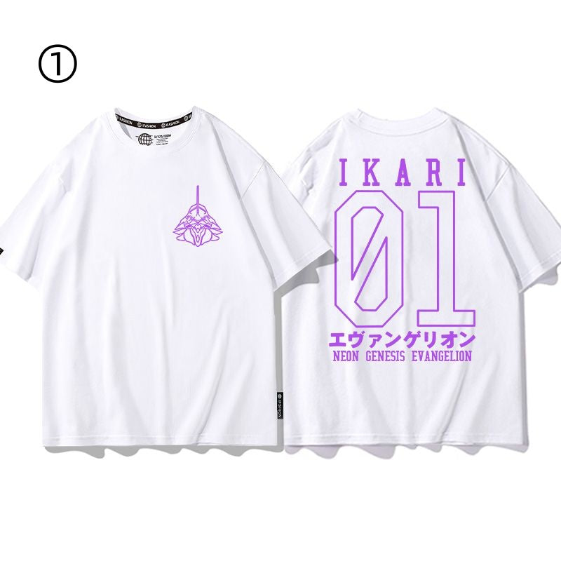 シンプル 着回し力抜群 おすすめ プリントロゴ 半袖 Tシャツ-A2605