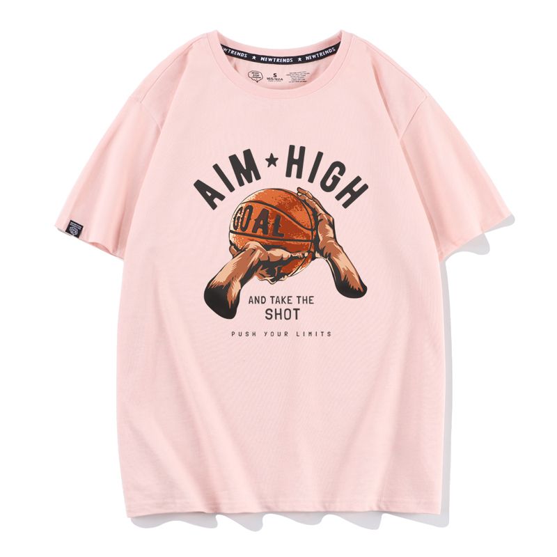 絶対欲しい 大活躍 おすすめ プリントロゴ 半袖 Tシャツ-A2645