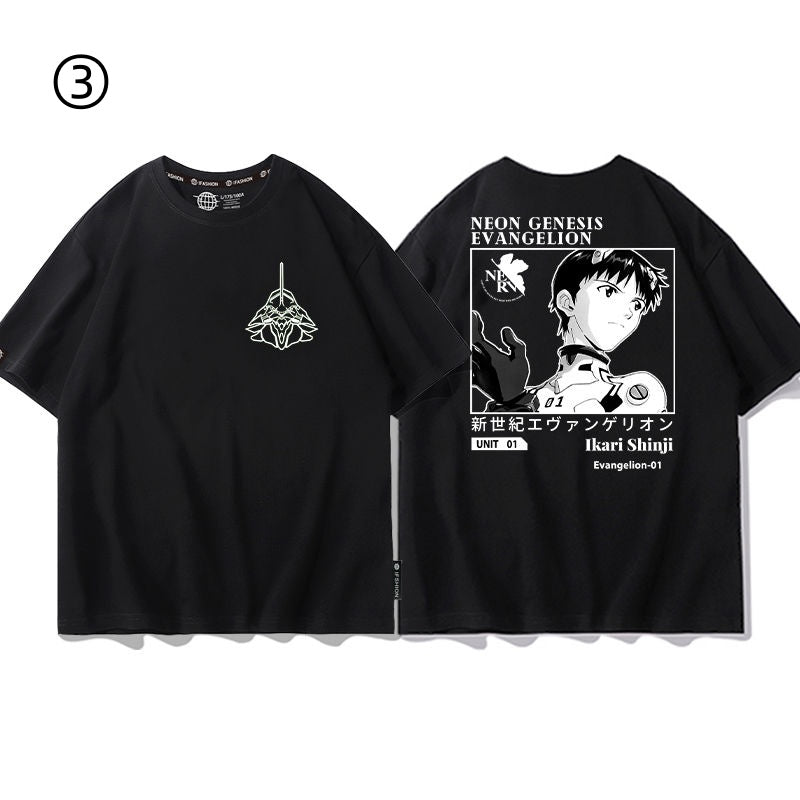 シンプル おすすめ プリントロゴ 半袖 Tシャツ-A2606