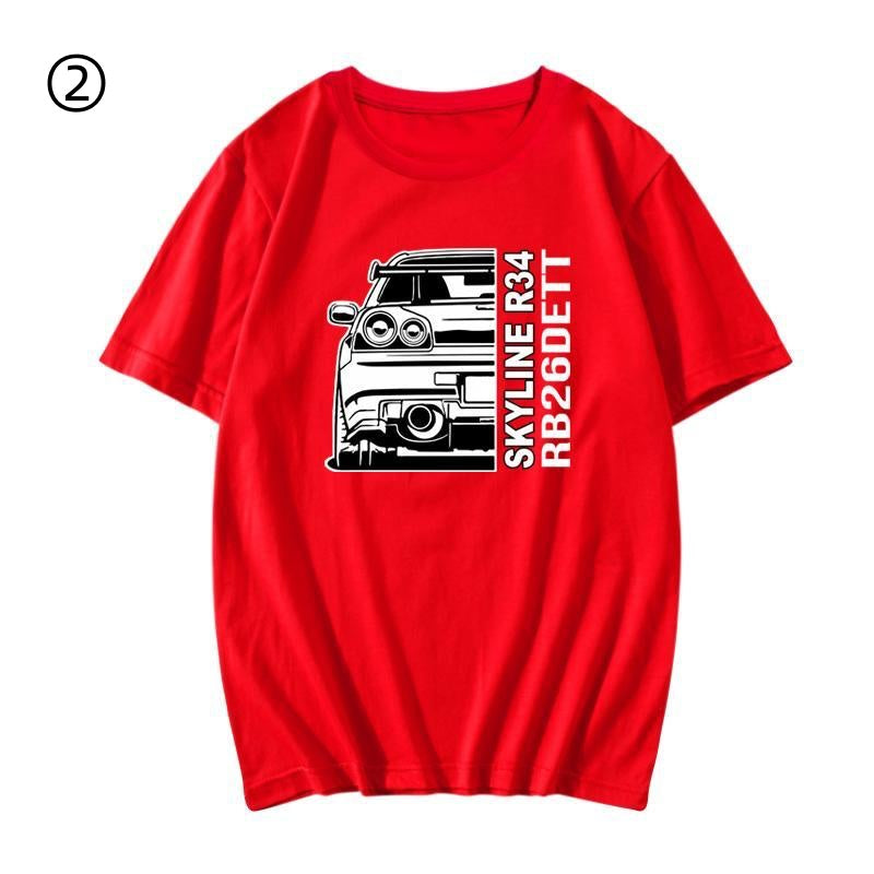 超人気 ファッション プリントロゴ 半袖 Tシャツ-A2426