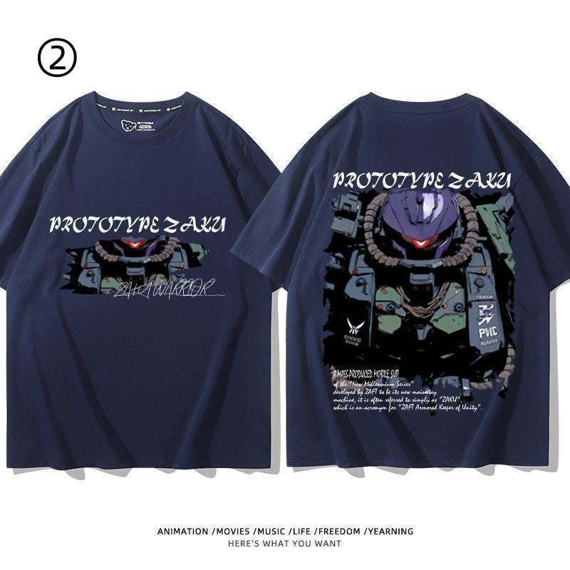着回し力抜群 シンプル おすすめ プリントロゴ 半袖 Tシャツ-A2625