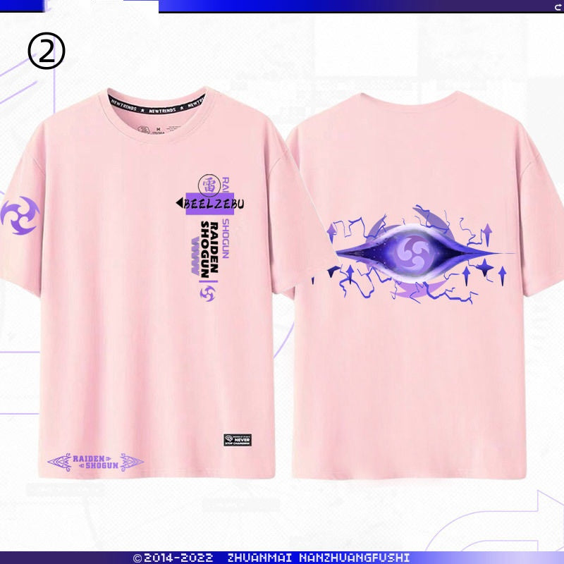 着回し力抜群 おすすめ プリントロゴ 半袖 Tシャツ-A2440