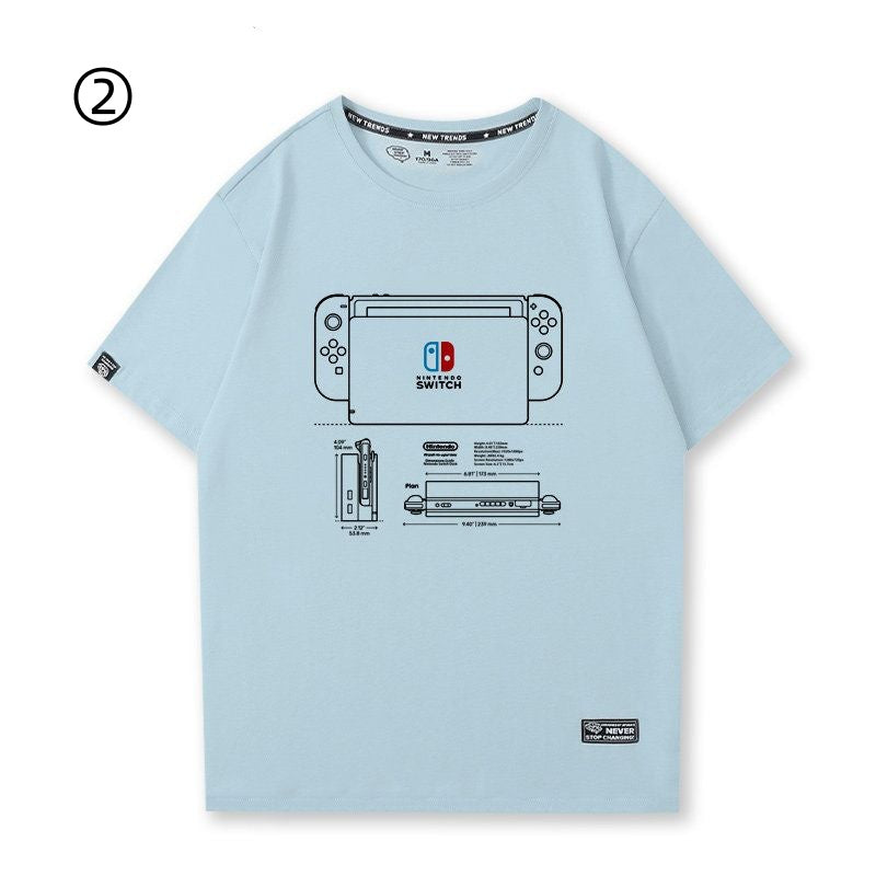 主役級 売り切れ必至 着回し力抜群 おすすめ プリントロゴ 半袖 Tシャツ-A2459