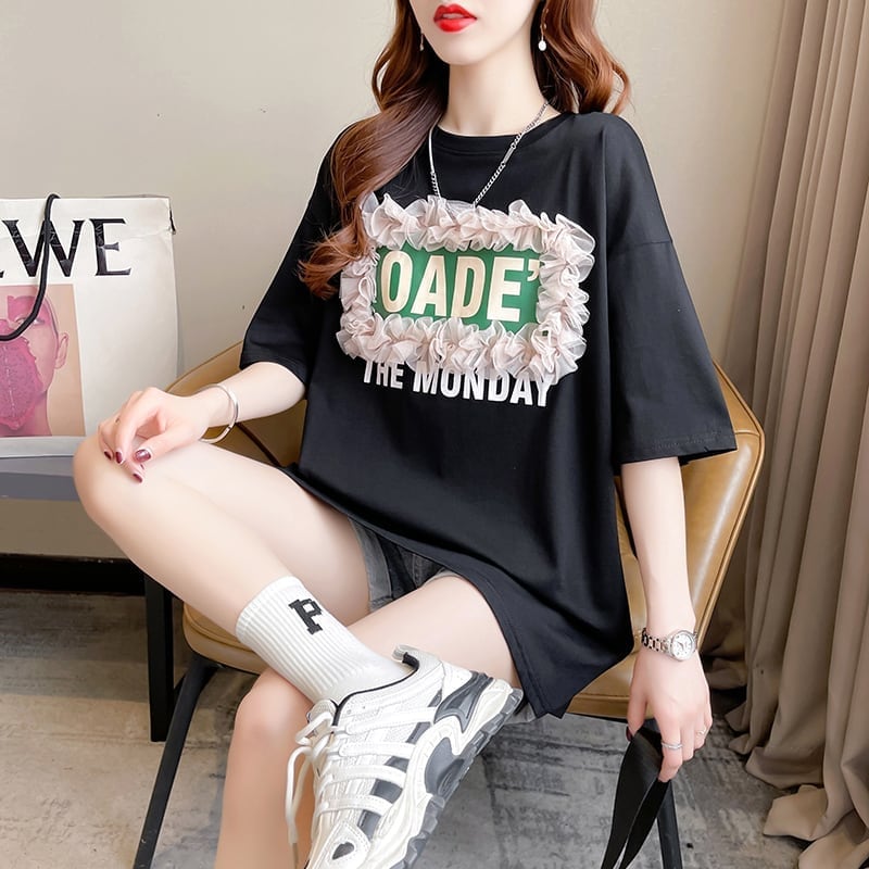 【半額!期間限定!!】オシャレ度満点 高級感溢れる 3色選択可 Tシャツ カットソー<ins-3255>