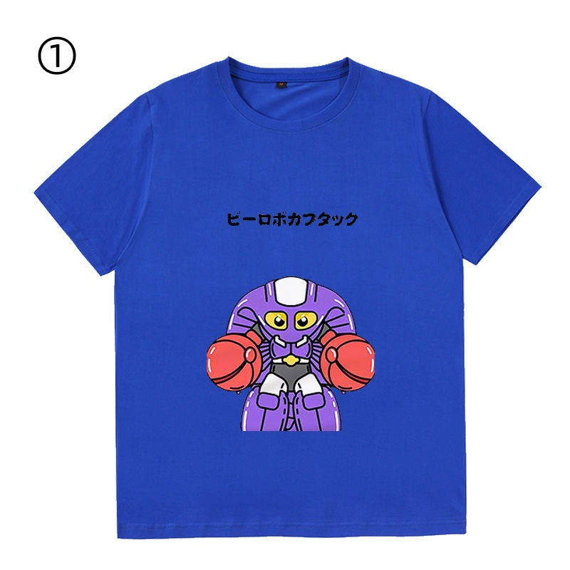 絶対欲しい 着回し力抜群 おすすめ プリントロゴ 半袖 Tシャツ-A2488