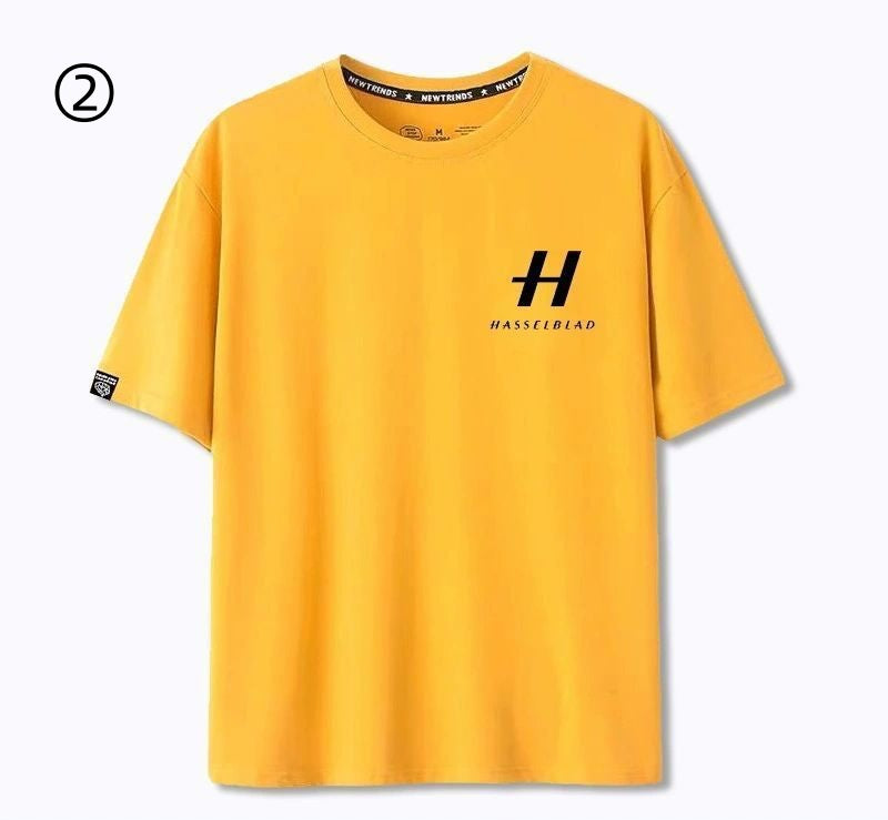 大活躍 おすすめ プリントロゴ 半袖 Tシャツ-A2318