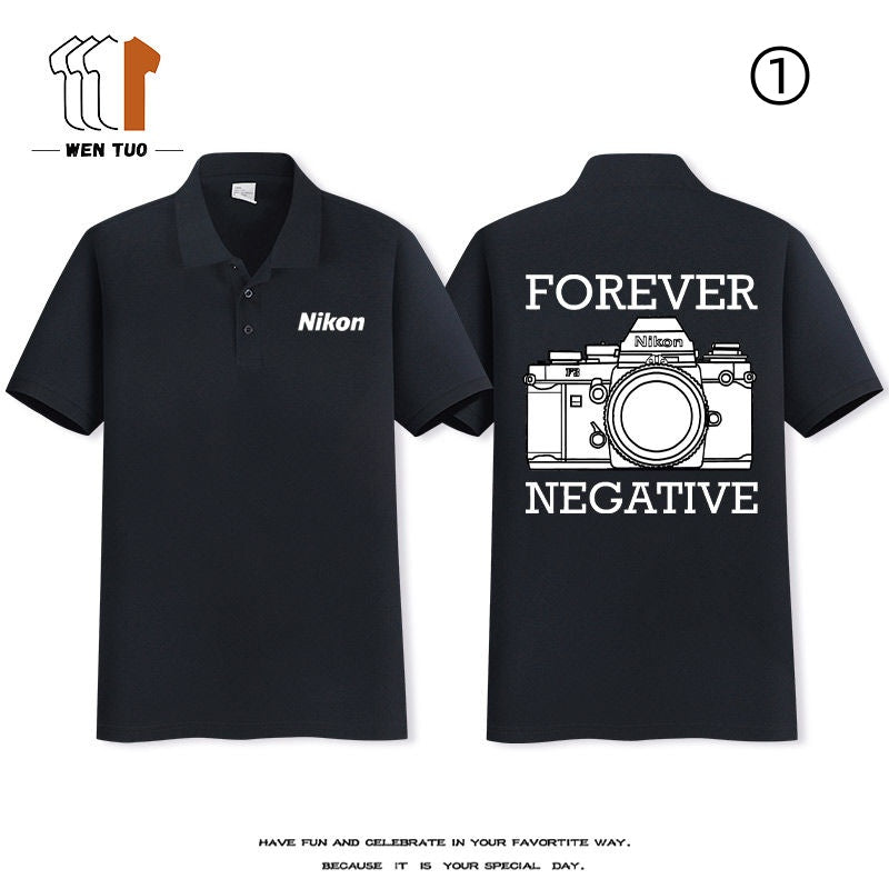 主役級 着回し力抜群 おすすめ プリントロゴ 半袖 Tシャツ-A2495