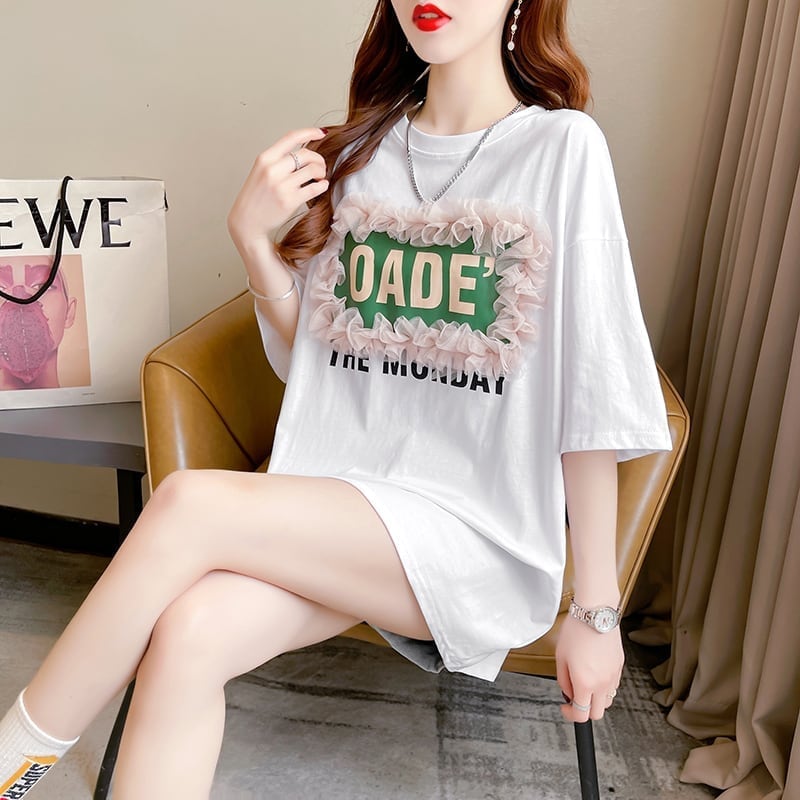 【半額!期間限定!!】オシャレ度満点 高級感溢れる 3色選択可 Tシャツ カットソー<ins-3255>