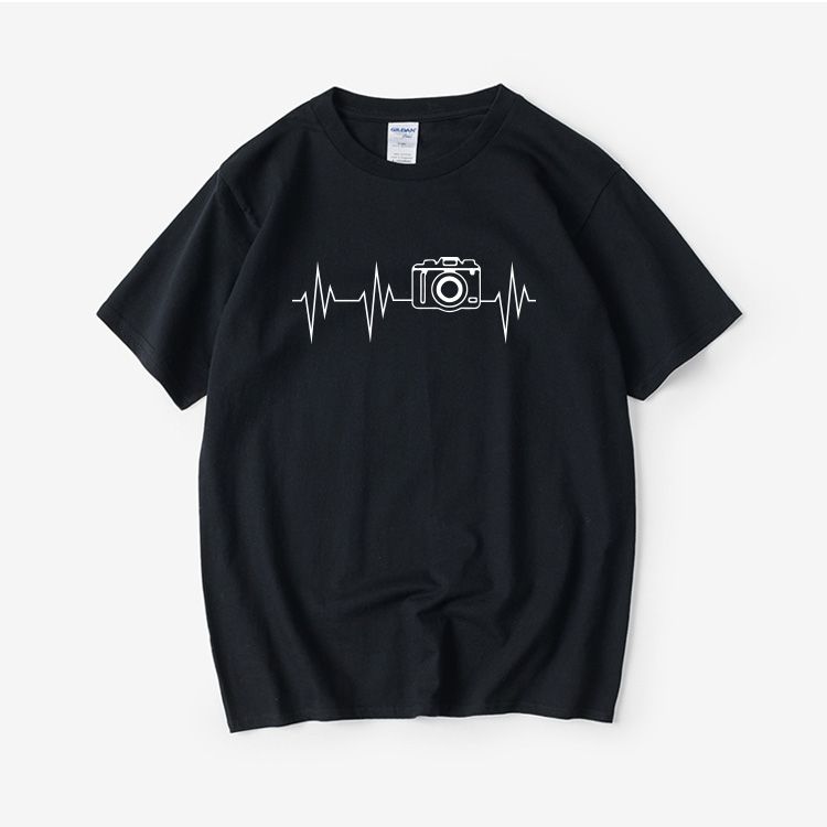 主役級 おすすめ プリントロゴ 半袖 Tシャツ-A2347