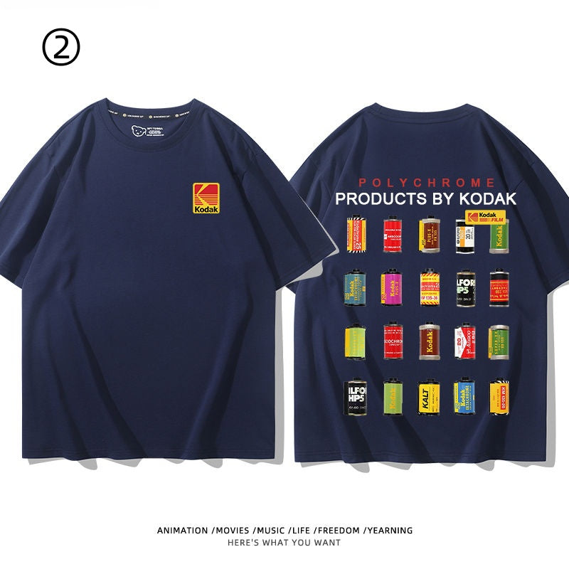 早い者勝ち おすすめ プリントロゴ 半袖 Tシャツ-A2342
