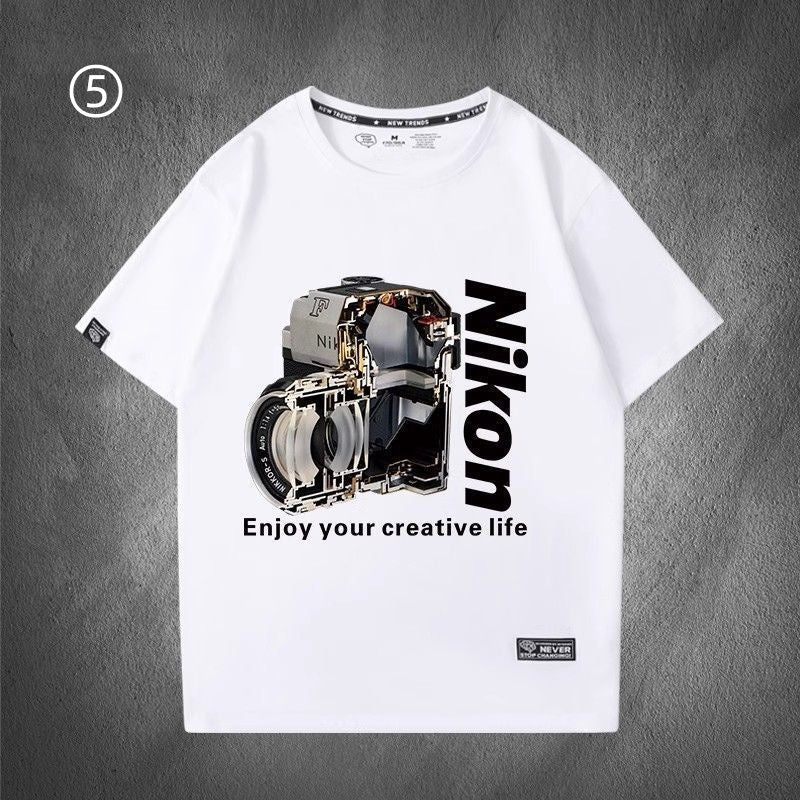 【ランキング上位】超人気 早い者勝ち プリントロゴ 半袖 Tシャツ-A2316