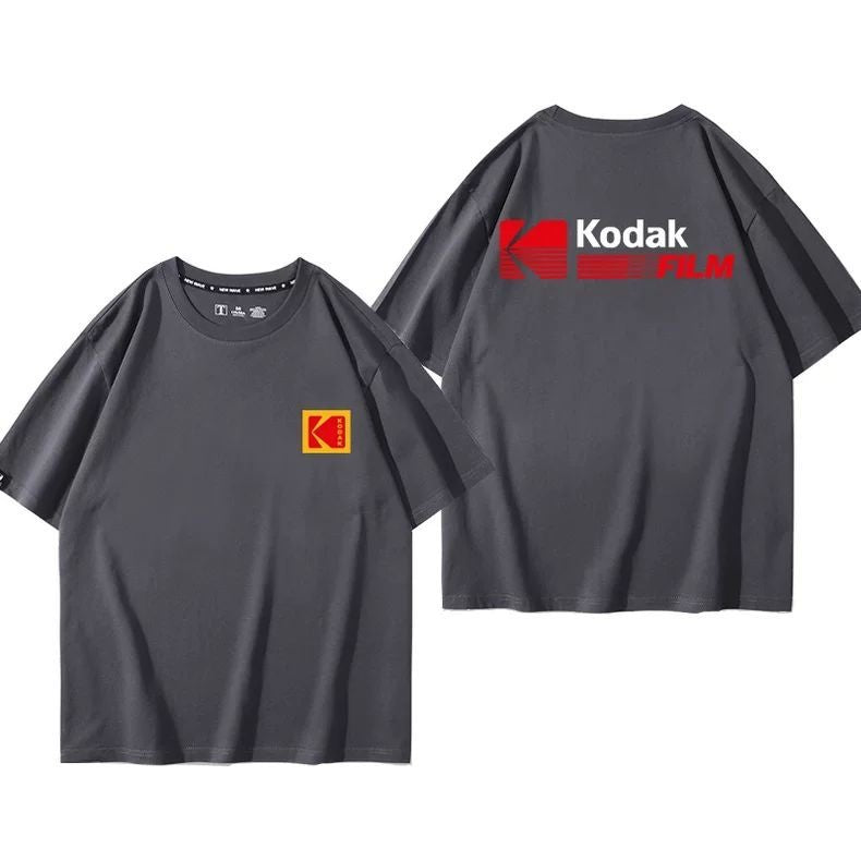 定番シンプル おすすめ プリントロゴ 半袖 Tシャツ-A2338