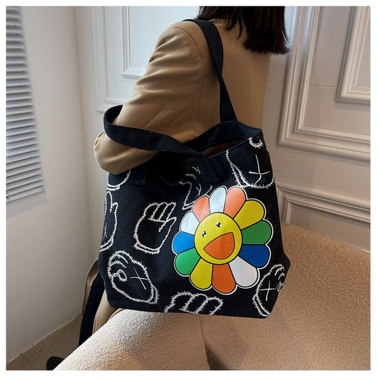 超人気 スタイリッシュ 一目惚れ リュック 3色選択可 プリント ショルダーバッグ<ins-8149>