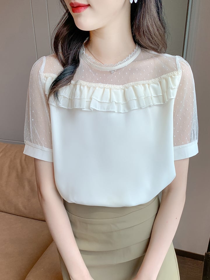 ゆったり感アップ ファッション アルファベット Tシャツ カットソー<ins-8338>