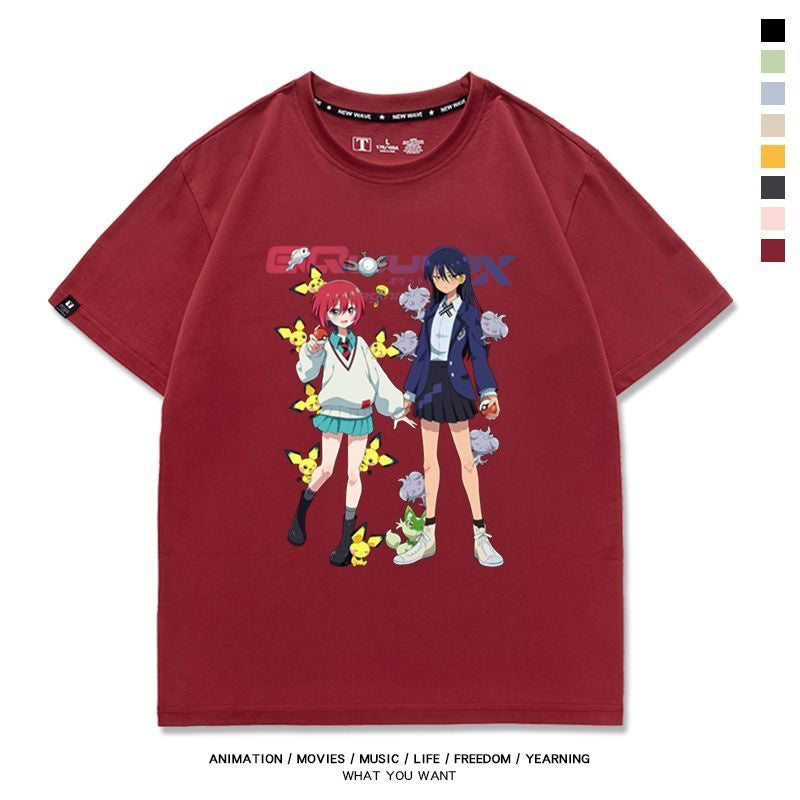 絶対欲しい 好感度UP 売れ筋 おすすめ プリントロゴ 半袖 Tシャツ-A2566