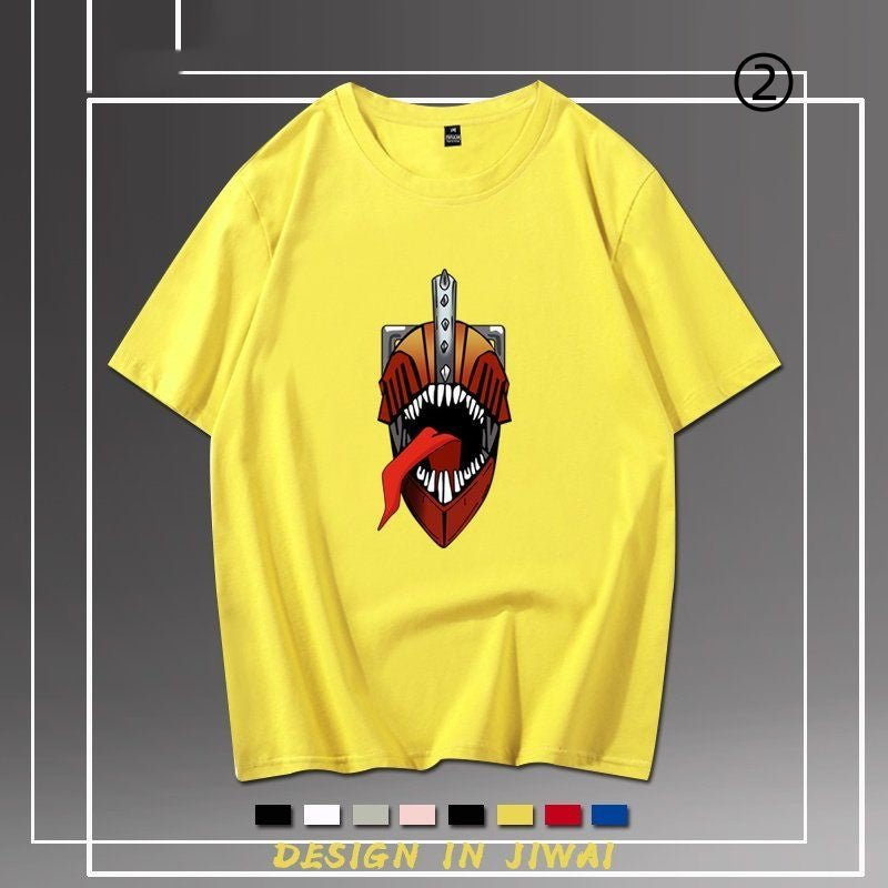 早い者勝ち 売り切れ必至 おすすめ プリントロゴ 半袖 Tシャツ-A2377