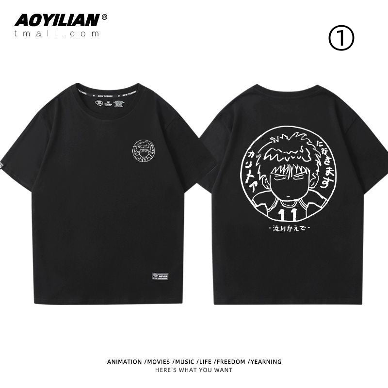 好感度UP 絶対流行 着回し力抜群 おすすめ プリントロゴ 半袖 Tシャツ-A2469