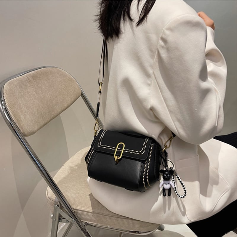 オシャレ度満点 一目惚れ レトロ メッセンジャーバッグ<ins-3087>